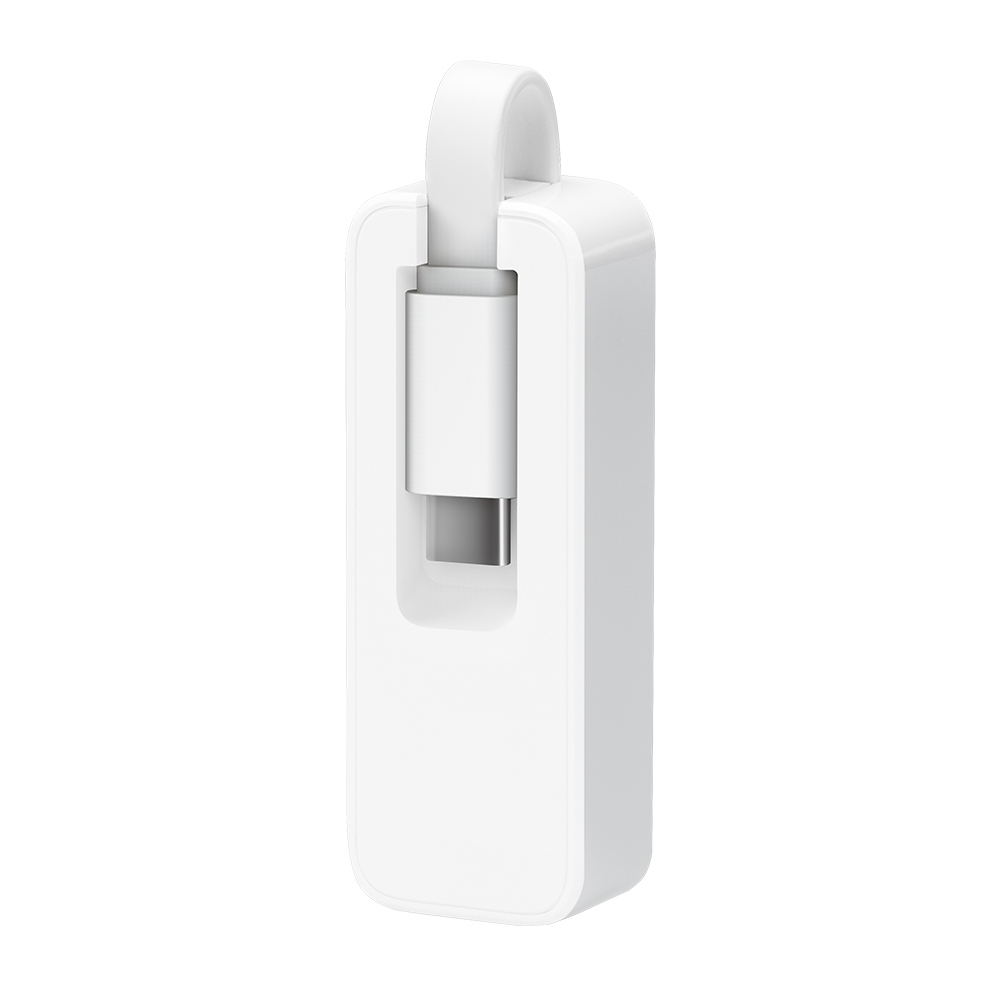 Adaptador Ethernet Gigabit de USB-C a RJ45 TP-Link UE300C, Plegable, Color Blanco - imagen 2