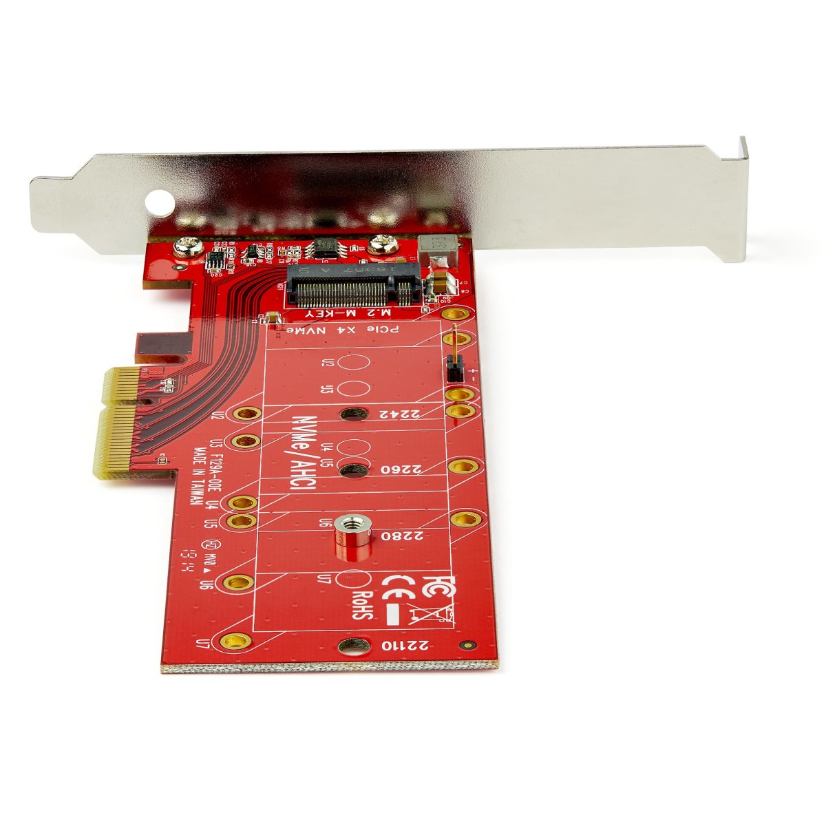 Tarjeta PCIe Para SSD M.2 (M-Key / NGFF / NVMe o AHCI) Startech PEX4M2E1, 1x M.2 PCIe 3.0 - imagen 4