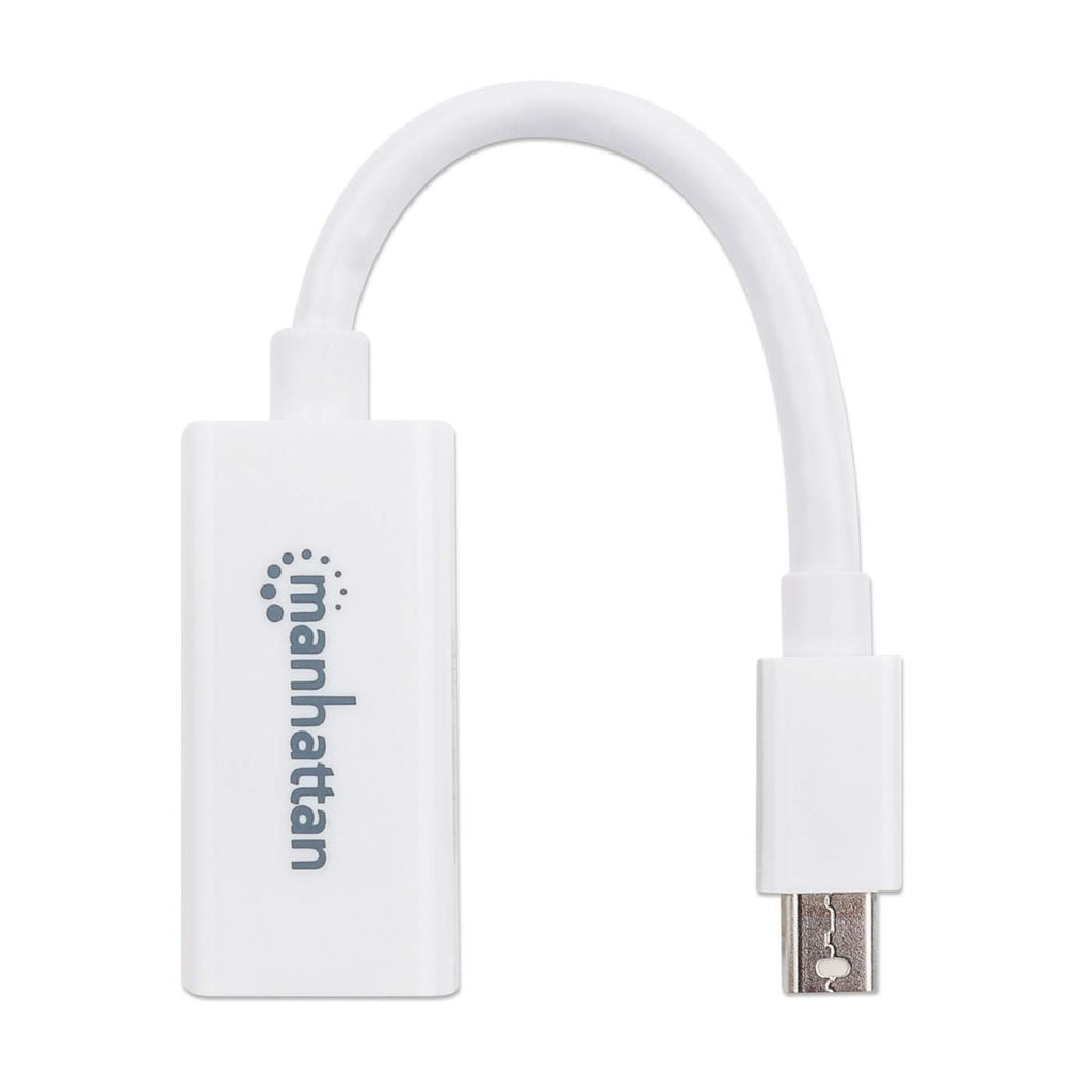 Cable Adaptador de Video 0.17m Mini DisplayPort a HDMI Manhattan 322461, 1080p 60Hz, Color Blanco - imagen 4