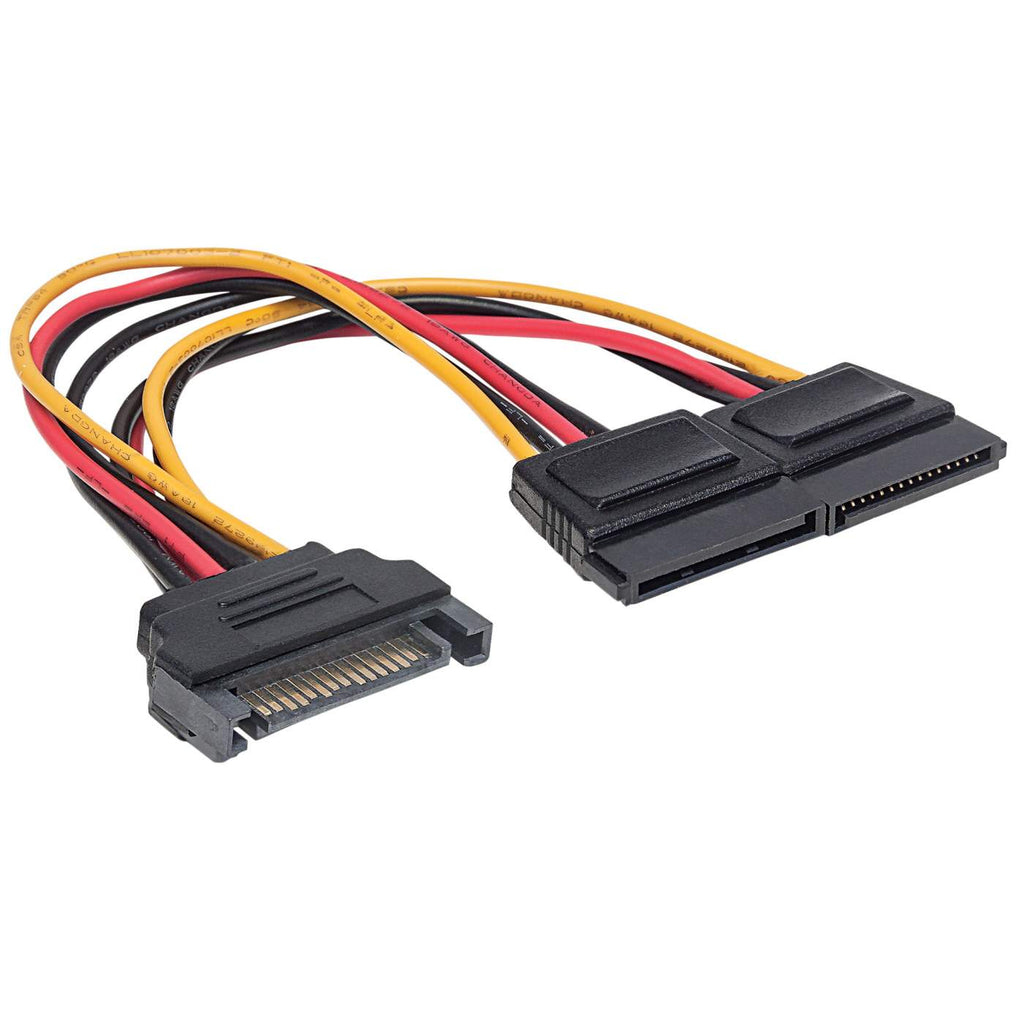 Adaptador de Energía SATA a 2x SATA, Manhattan 354554, 15cm