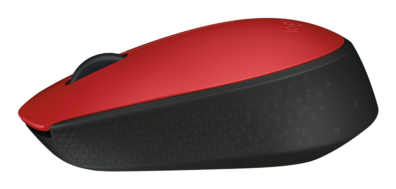 Mouse Inalámbrico Logitech M170, RF, 1,000dpi, Bateria AA, Color Rojo