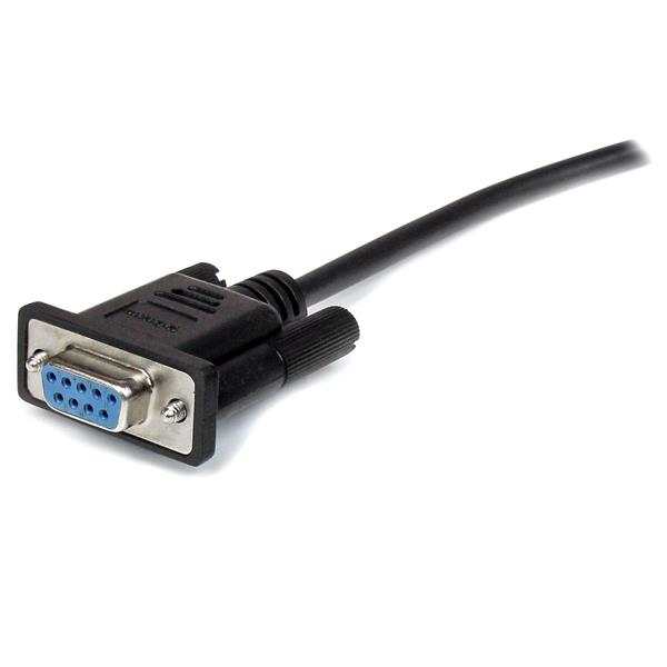 Cable de Extensión Serial DB9 StarTech.com MXT1001MBK, Macho a Hembra, 1m, Negro - imagen 2