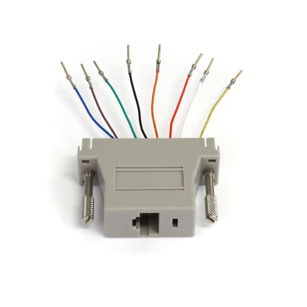 Adaptador Convertidor Modular Serial DB25 a RJ45, Macho a Hembra, StarTech.com GC258MF - imagen 3