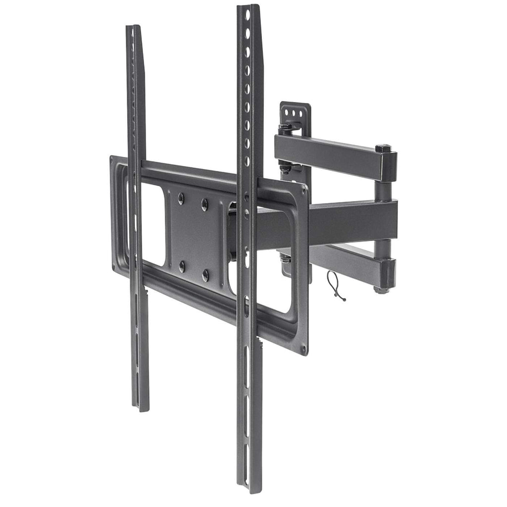 Soporte Articulado de pared para TV, Manhattan 461320, de 32" a 55", hasta 35kg, VESA 200x200 a 400x400, Color Negro - imagen 1