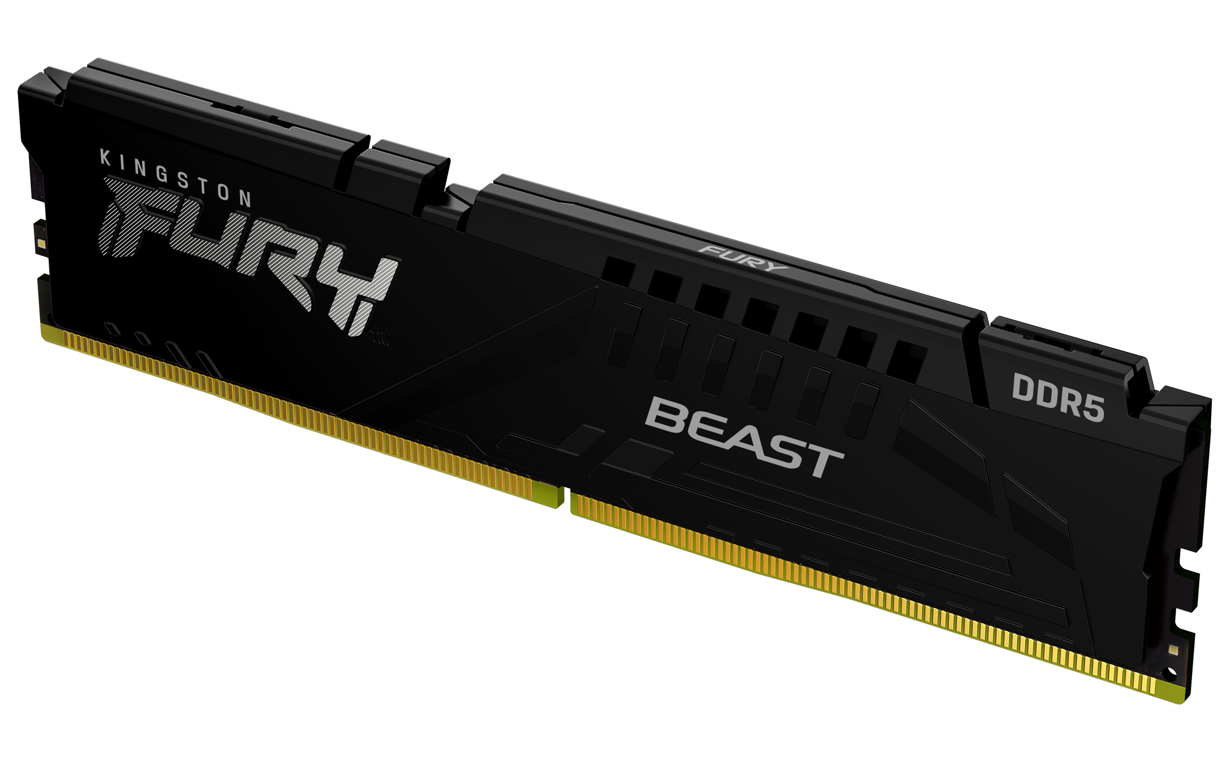 Memoria RAM DDR5 DIMM 16GB 5200MHz CL40, XPG Kingston Fury Beast, Color Negro. KF552C40BB-16