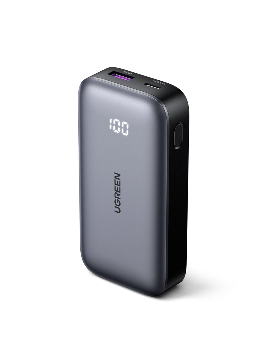 Power Bank Ugreen 25185, 10,000mAh, 30W, Carga Bidireccional - imagen 3