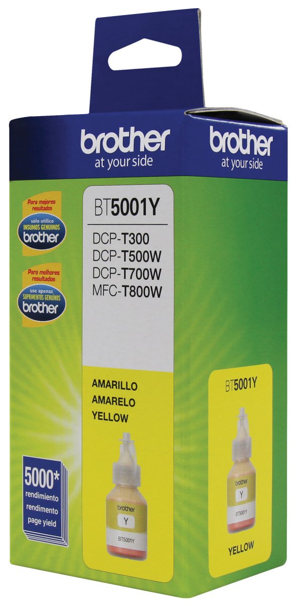 Botella Brother BT5001Y, amarillo, 5,000 páginas - imagen 2
