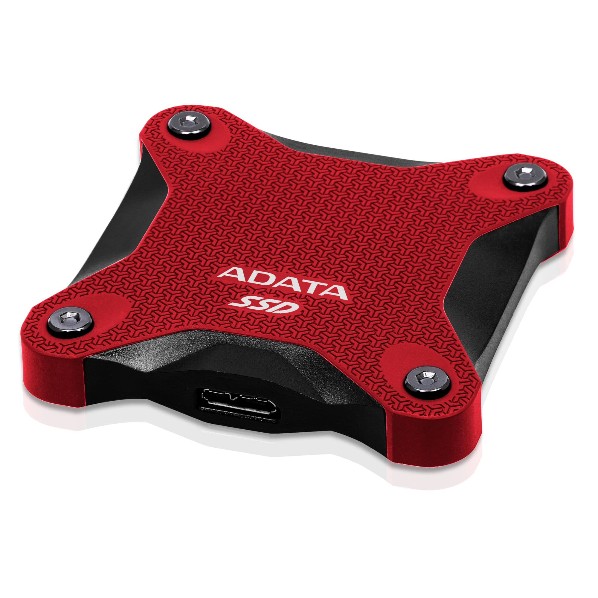 SSD Externo 480GB Adata SD600Q, Lectura 440MB/s Escritura 430MB/s Color Rojo