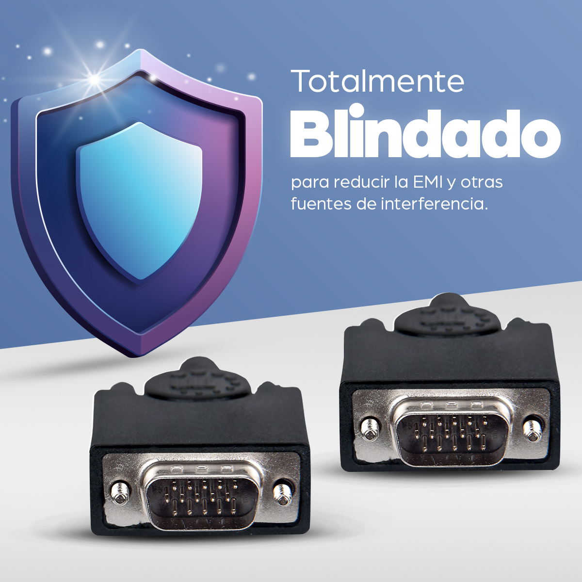 Cable de Video 15m VGA a VGA Manhattan 313629, Hasta 1360 x 768 - imagen 5