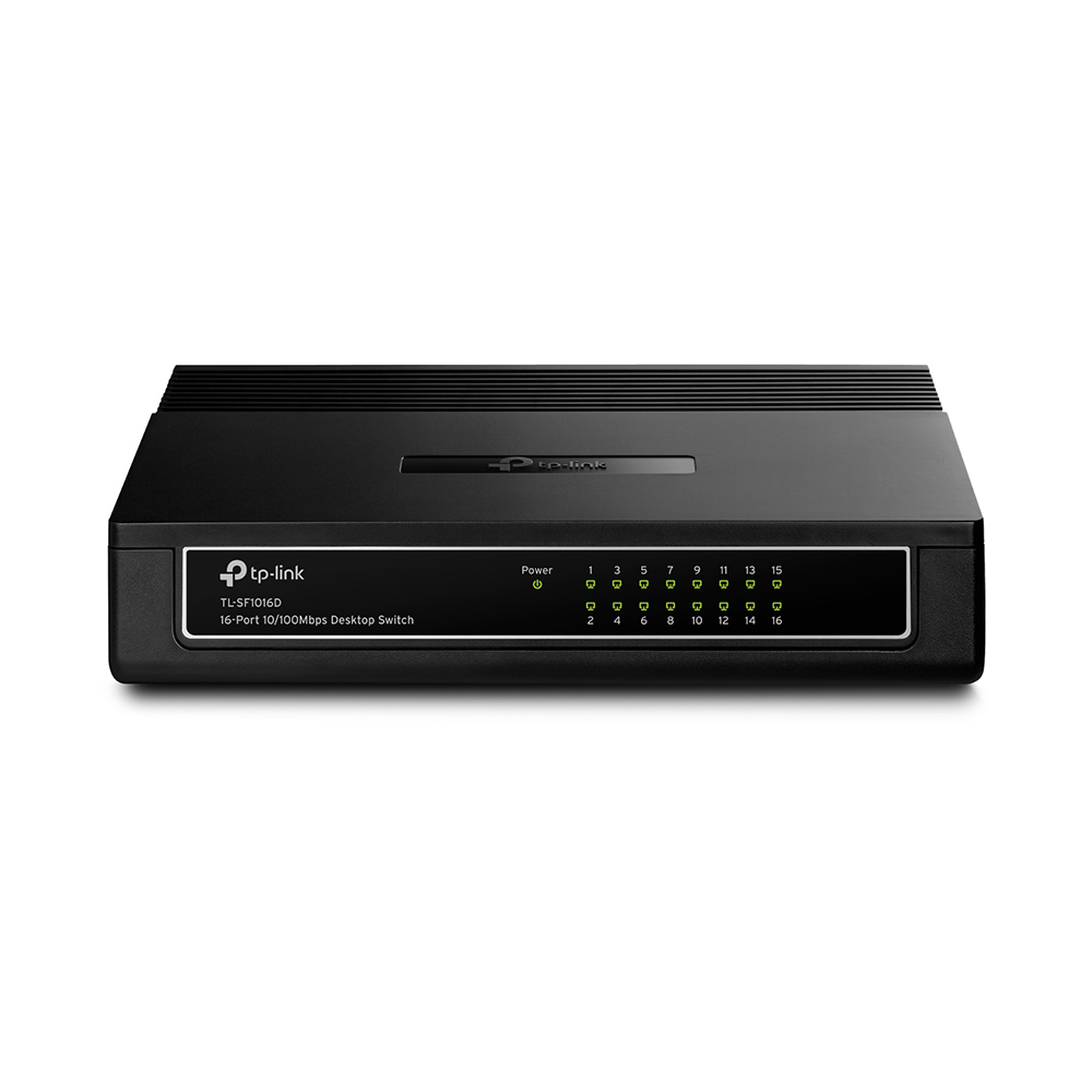 Switch 16 Puertos 10/100 p/Escritorio Tp-Link TL-SG116, Caja de Metal - imagen 1