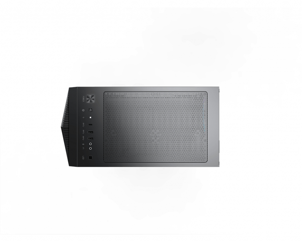 Gabinete ATX MSI MPG GUNGNIR 111R, Incluye 4 Fans 120mm ARGB, Radiador 360mm Max, Color Negro