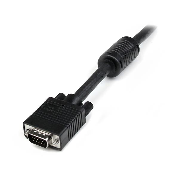 Cable de Video 4.6m VGA a VGA Startech MXT105MMHQ, Hasta 1920x1200, Triple Coaxial, Color Negro - imagen 3