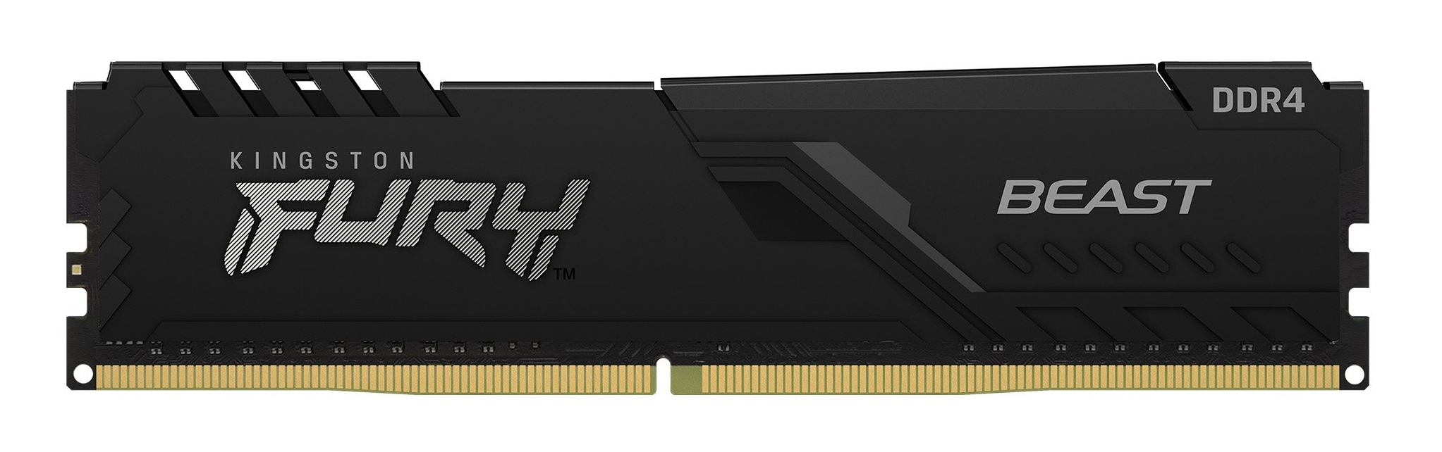 Memoria RAM DDR4 DIMM 8GB 3200MHz CL16, Kingston Fury Beast, Color Negro. KF432C16BB/8
