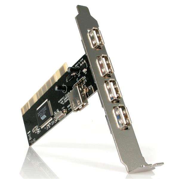 Tarjeta PCI USB Startech PCI420USB, 4x USB 2.0 Externos + 1x USB 2.0 Internos - imagen 5