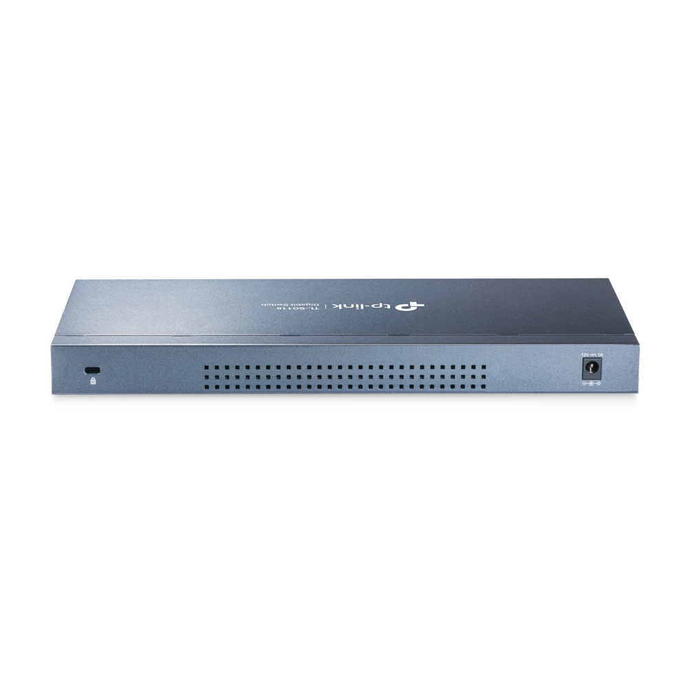 Switch 16 Puertos Gigabit p/Escritorio Tp-Link TL-SG116, Caja de Metal - imagen 3
