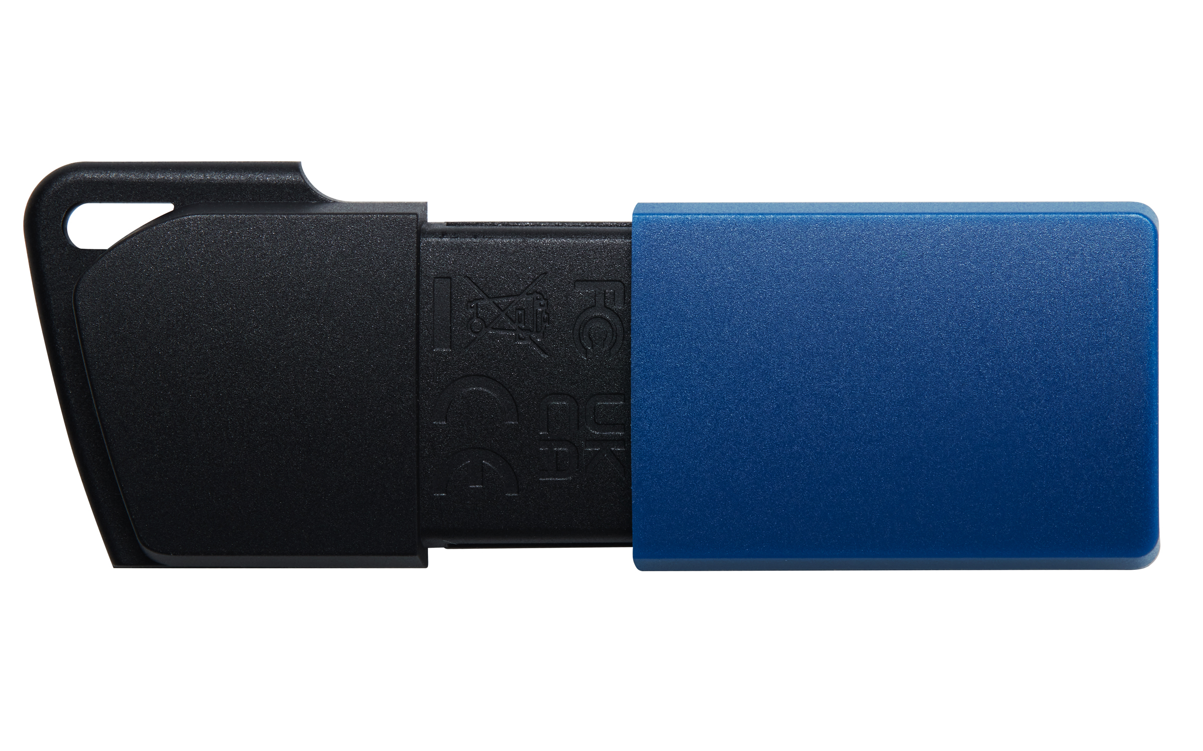 Memoria USB-A 64GB Kingston DataTraveler Exodia M, USB 3.2 Gen 1, Color Negro/Azul - imagen 2