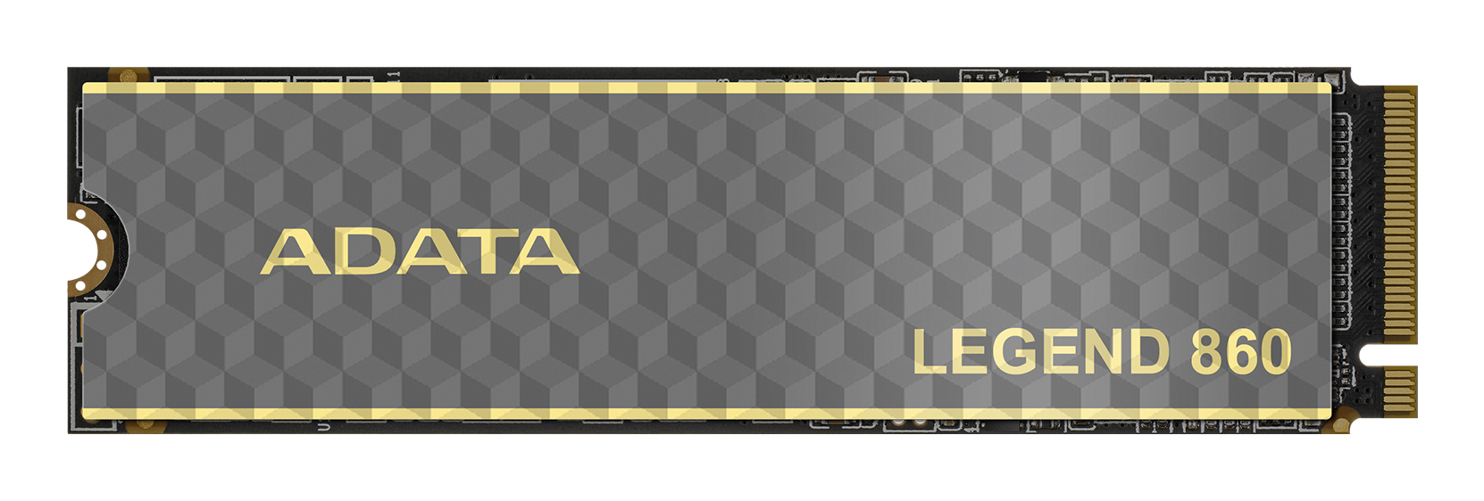 SSD M.2 NVMe PCIe 4 1000GB Adata Legend 860, Lectura 6000MB/s Escritura 4000MB/s. SLEG-860-1000GCS