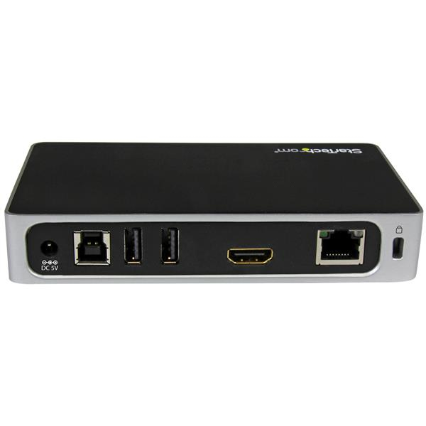 Docking Station HDMI a USB 3.0 para Laptops, Negro/Plata USB3VDOCKH StarTech.com - imagen 3