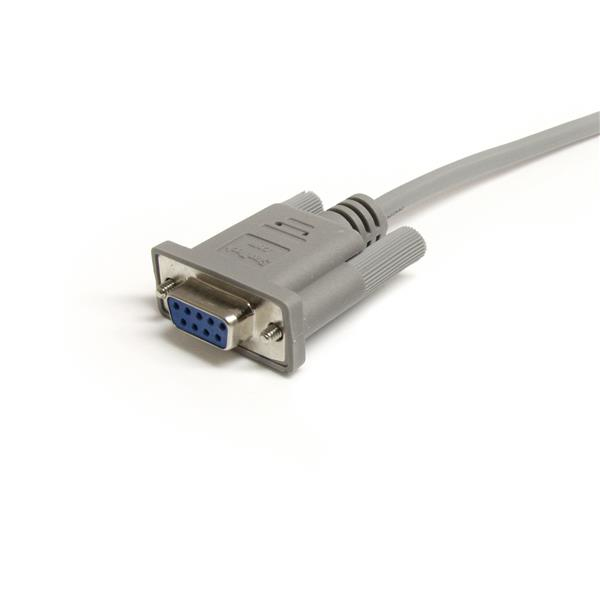 Cable Serial DB-9 Macho - DB-9 Hembra, 90cm, Gris, StarTech.com MXT1003 - imagen 2