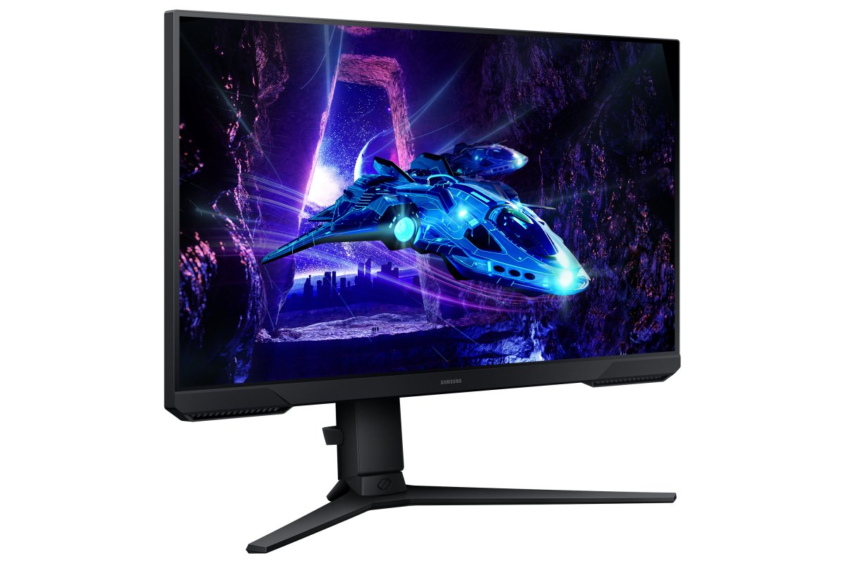 Monitor 24" 1920x1080 180Hz 1ms, Samsung Odyssey G3, Panel VA, FreeSync, 1 HDMI + 1 DisplayPort, VESA 100mm, Color Negro - imagen 4