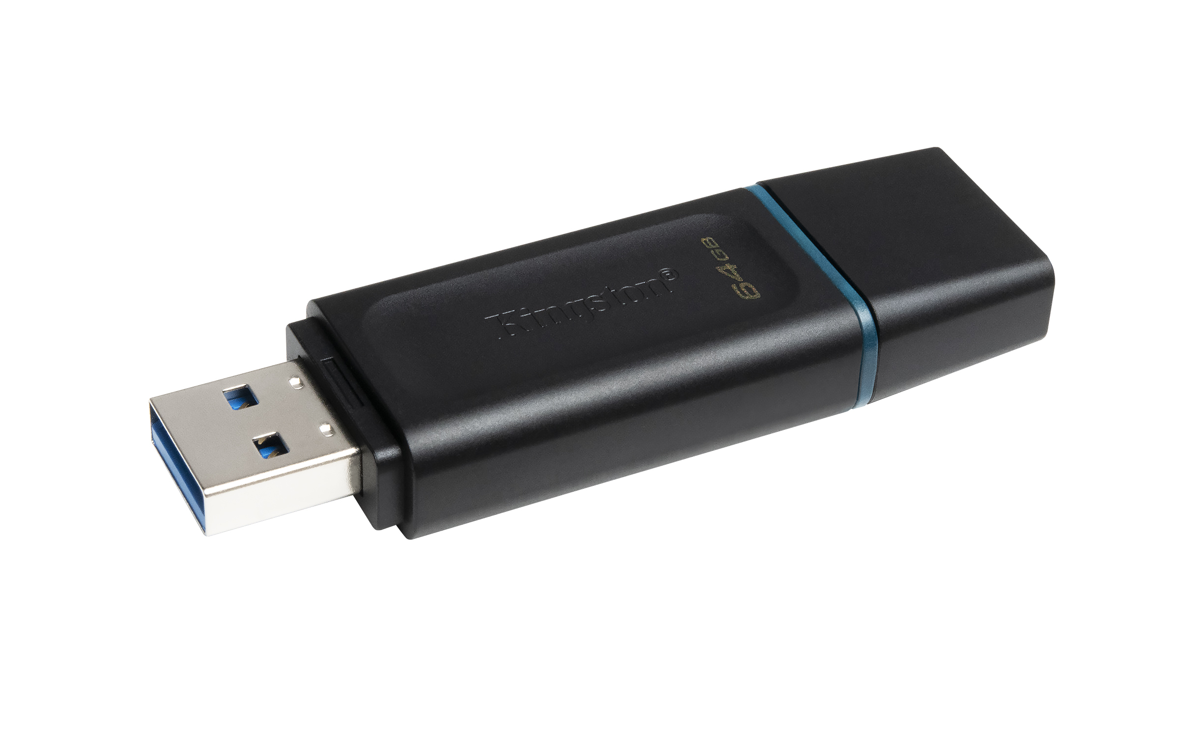Memoria USB-A 64GB Kingston DataTraveler Exodia, USB 3.2 Gen 1, Color Negro/Azul  DTX/64GB - imagen 5