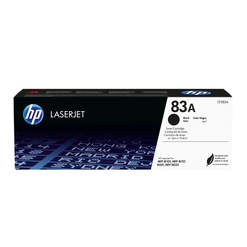 TÓNER HP NUM 83A - 1500 PÁGINAS, NEGRO, CF283A