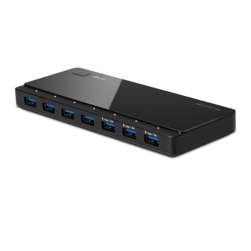 HUB USB TP-LINK - 7PTOS, USB 3.0, NEGRO, UH700