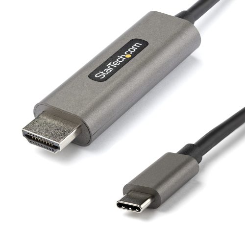 Adaptador de Video USB-C a HDMI 1m Startech, Hasta 4K 60Hz. CDP2HDMM1MH