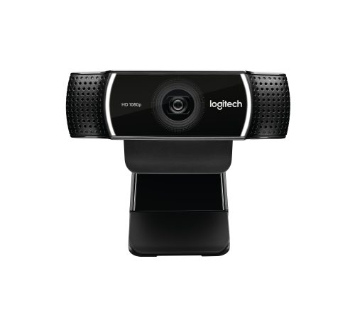 WebCam Logitech C922 Pro para Streaming HD 1080p/30fps o 720p/60fps USB Color Negro. 960-001087