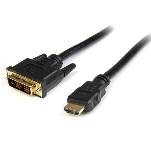 Cable Adaptador de Video HDMI a DVI-D 3m, Startech HDMIDVIMM10, Color Negro
