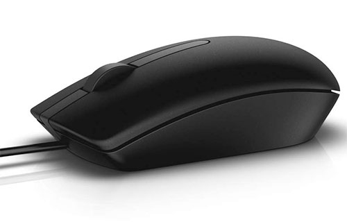 Mouse Alámbrico Dell MS116, 1,000dpi, Color Negro