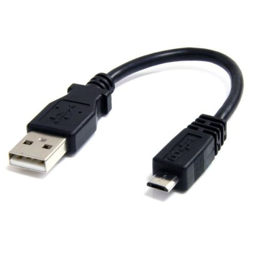 Cable USB-A 2.0 a Micro-USB 2.0 15cm Startech UUSBHAUB6IN, 480Mbps