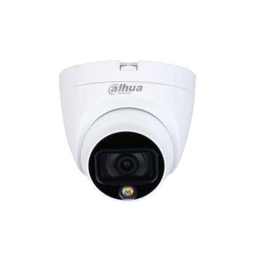 Camara domo Dahua HDW1209TLQN-A-LED, 2MP, Full color, Microfono integrado