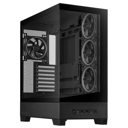 Gabinete ATX ASUS A31 TG, Sin Ventiladores, Radiador 360mm Max, Color Negro