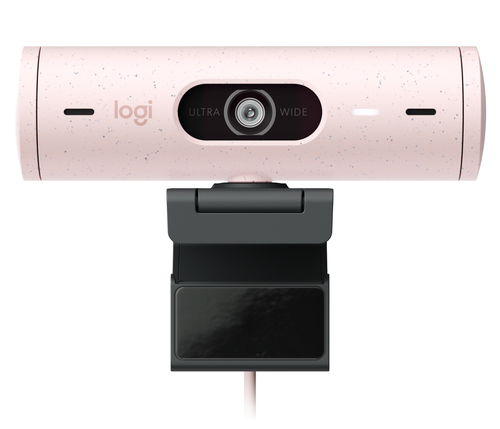 Webcam Full HD Logitech Brio 500 - Rosa