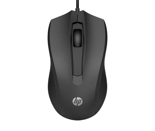 MOUSE CABLEADO hp  100 NEGRO
