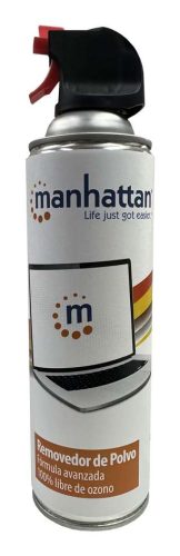 Bote de Aire Comprimido removedor de polvo, libre de ozono, Manhattan 425568, 660ml