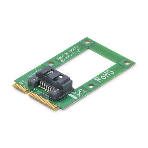 Adaptador mSATA a SATA para Disco Duro o SSD - Tarjeta Convertidora Mini SATA a SATA MSAT2SAT3