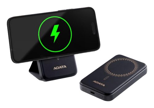 PowerBank 5,000mAh Adata R050, Inalámbrica 15W Maximo, Alambrico 20W Maximo, 1 USB-C, Color Negro