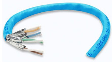 Bobina de Cable Ethernet Cat6 305m Intellinet 704670, Uso Interior, Color Azul