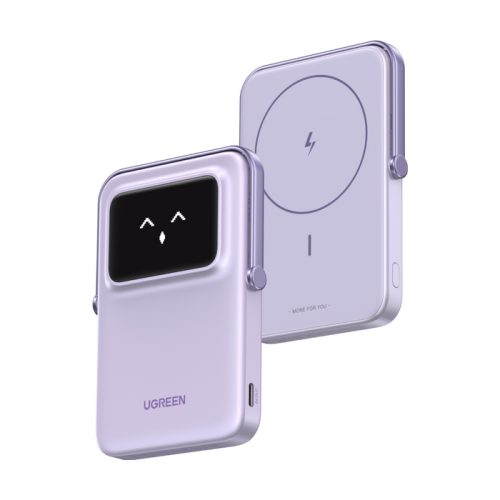 PowerBank 5,000mAh Ugreen UNO 35606, Inalámbrica 7.5W Maximo, Alambrico 20W Maximo, 1 USB-C, Color Rosa