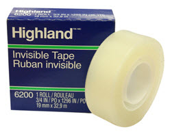 Cinta Highland 6200 invisible 19mmx32.9
