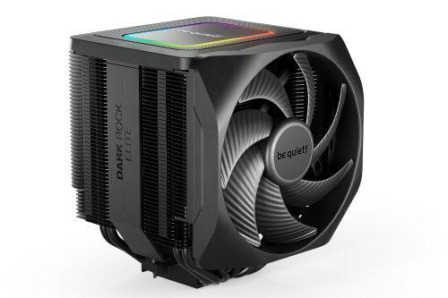 Disipador de Aire Be Quiet! Dark Rock ELITE, 2 Torres 2 Ventialdores 135mm, RGB, Color Negro