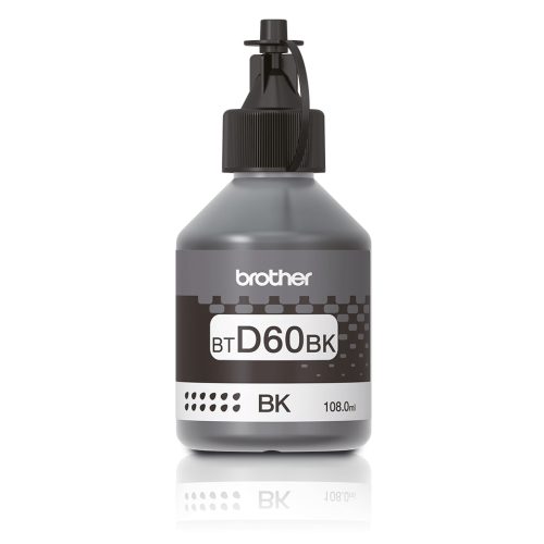 BOTELLA DE TINTA BROTHER BTD60BK - INYECCIÓN DE TINTA, 6500 PÁGINAS, NEGRO