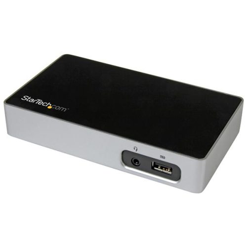 Docking Station HDMI a USB 3.0 para Laptops, Negro/Plata USB3VDOCKH StarTech.com