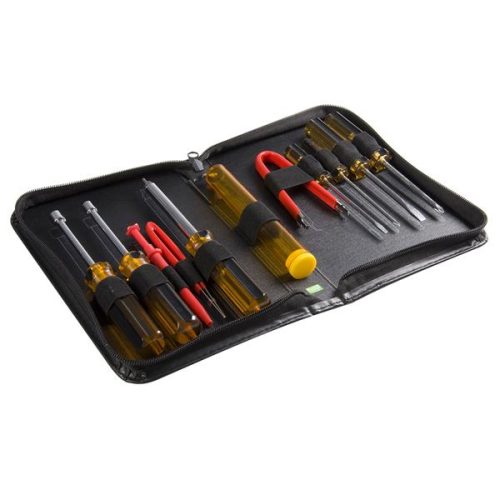 Kit de Herramientas Epcom EPZH04, Estuche Portátil con 25 Piezas: Desarmadores Finos, Pinzas, Puntas y Maneral