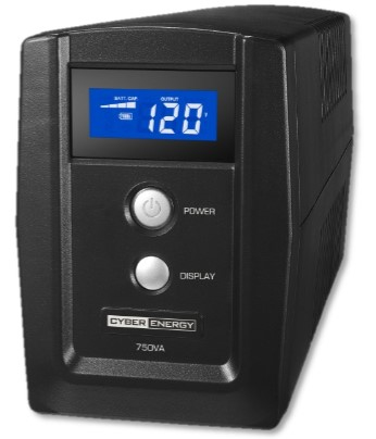 NO-BREAK CYBERPOWER OM750ATLCD - 750 VA, 8 H, NEGRO