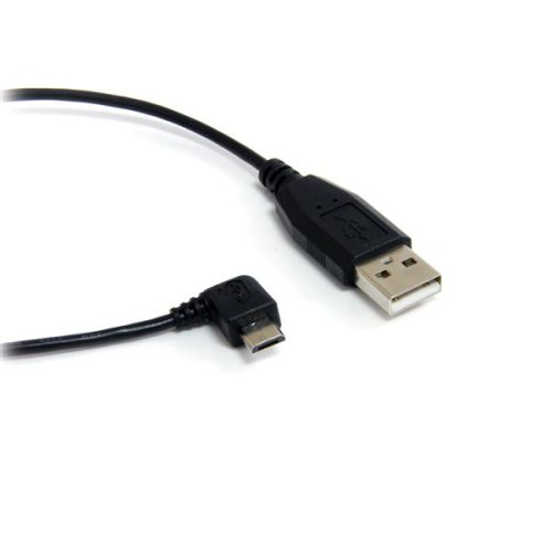 Cable Micro USB a USB-A 90cm Startech UUSBHAUB3RA, Color Negro