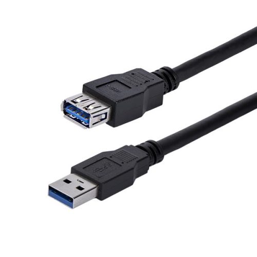 Cable de extensión de USB 3.0 tipo A (9 pin) Macho a USB 3.0 tipo A (9 pin) Hembra, 1m.
