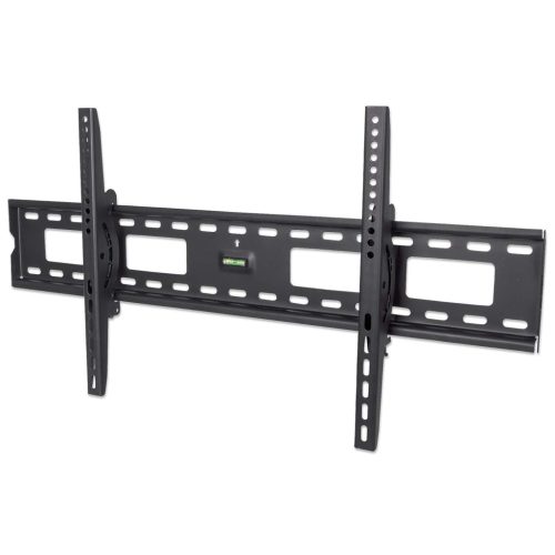 Soporte Fijo de pared para Televisión, Manhattan 423830, de 32" a 85", hasta 75kg, Color Negro